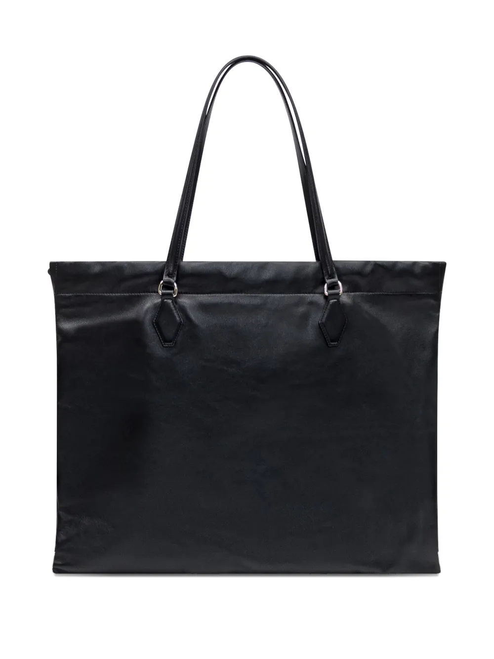 Jimmy Choo Shopper met logo-reliëf - Zwart