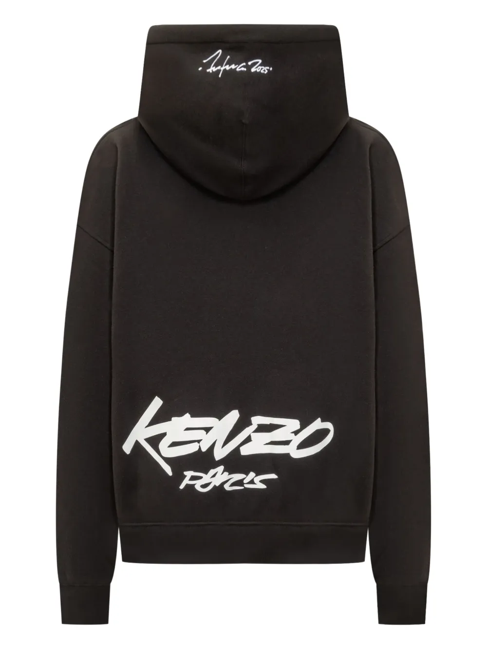 Kenzo x Futura 2000 hoodie met bloemapplicatie Zwart