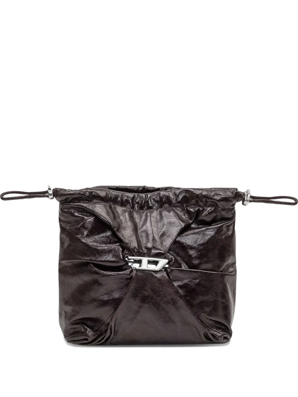 Diesel drawstring bucket bag - Nero
