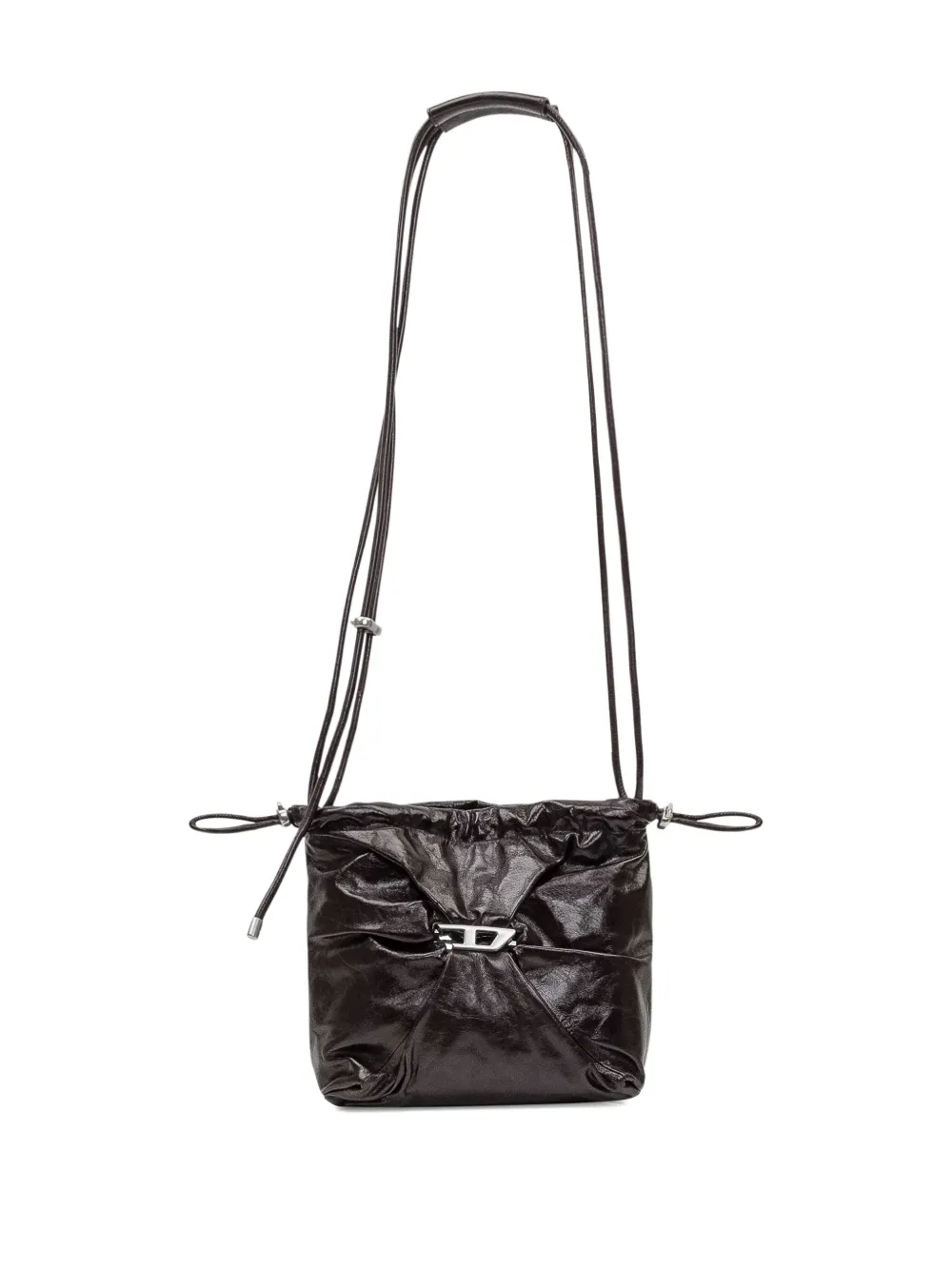 Diesel Scrunch-D bucket-tas Zwart