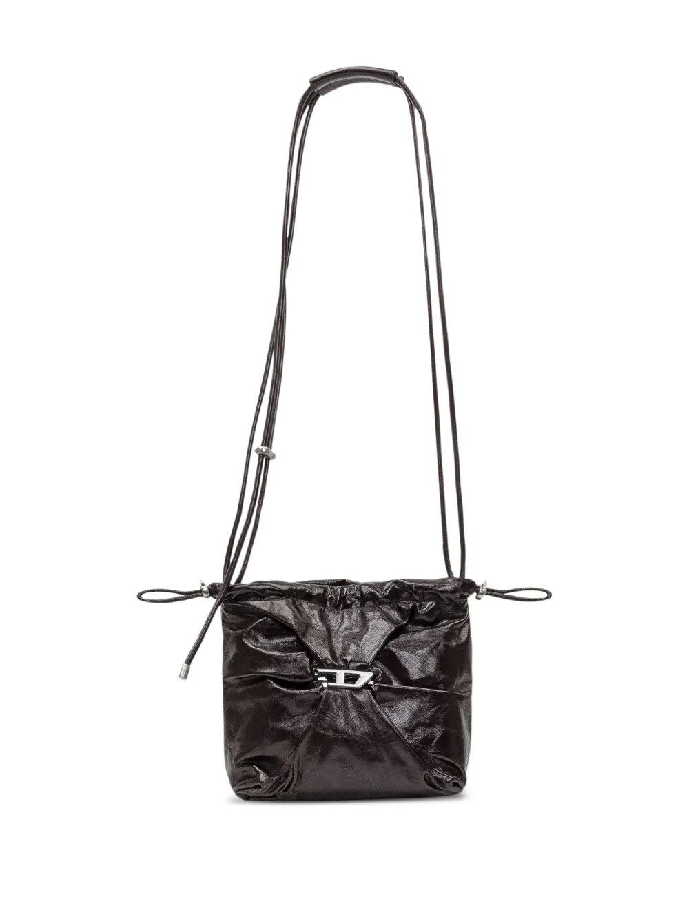 Diesel Scrunch-D バケットバッグ | ブラック | FARFETCH JP