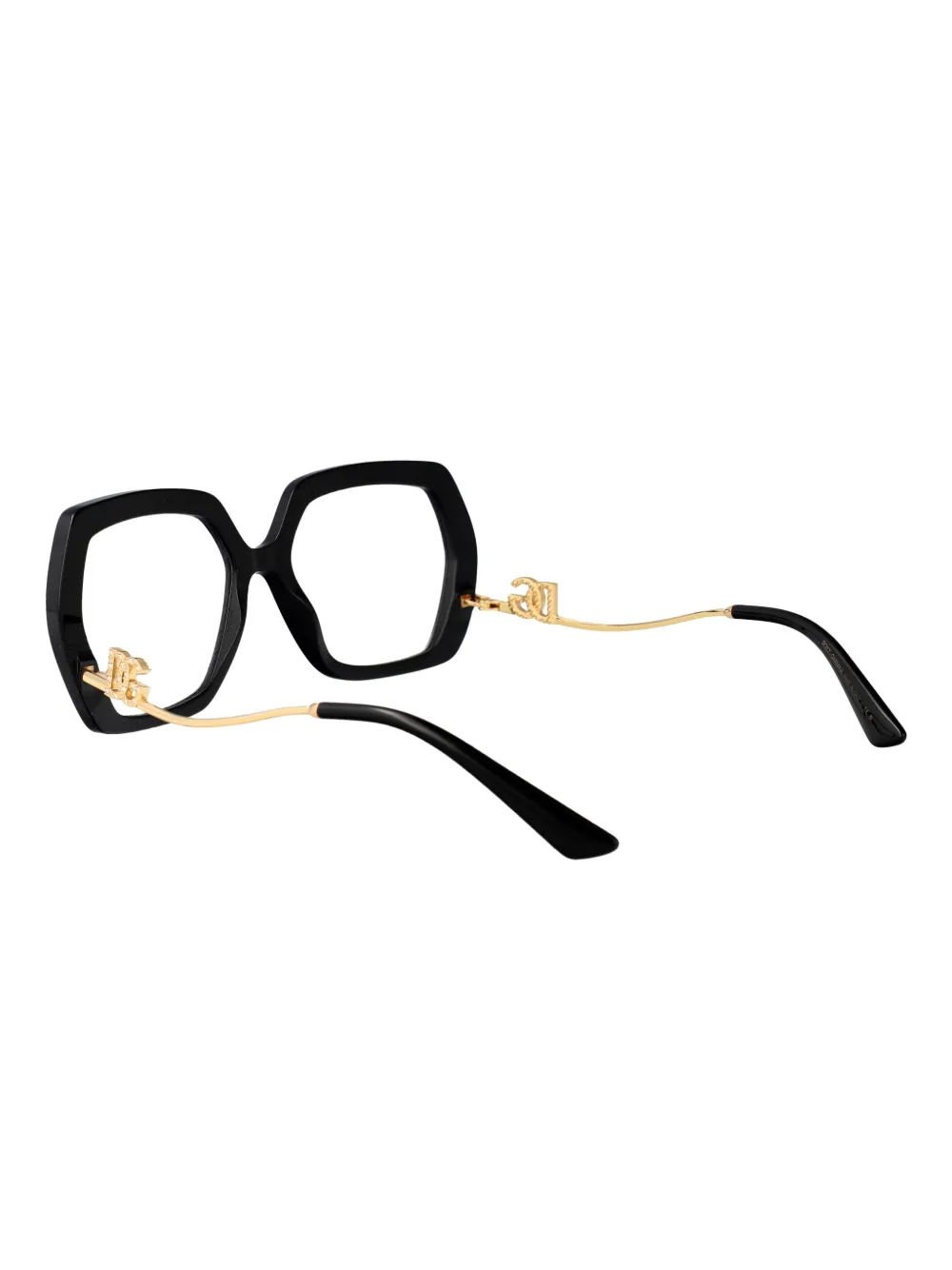 Dolce & Gabbana Eyewear Bril met vierkant montuur Zwart