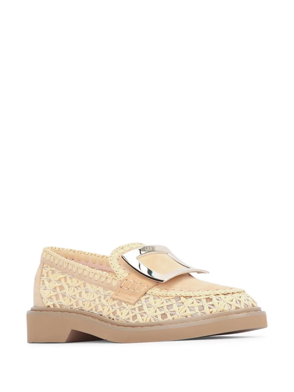 Roger Vivier Viv' Rangers buckle-embellishment loafers | Image 2