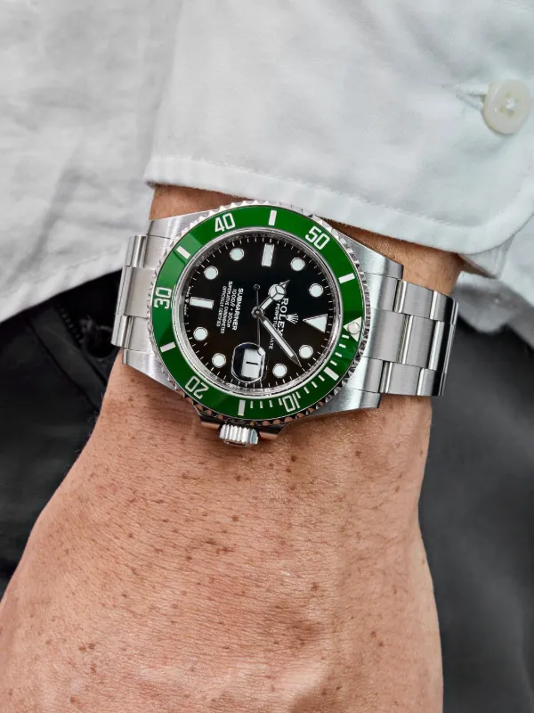 Rolex Reloj Para Buceo Reloj De Cuarzo De Acero Inoxidable Para Hombres: Reloj De Buceo