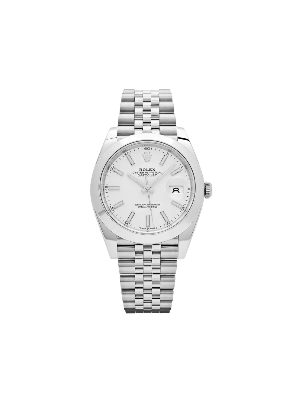 Rolex Datejust 41mm - ホワイト Rolex Datejust 41mm - ホワイト