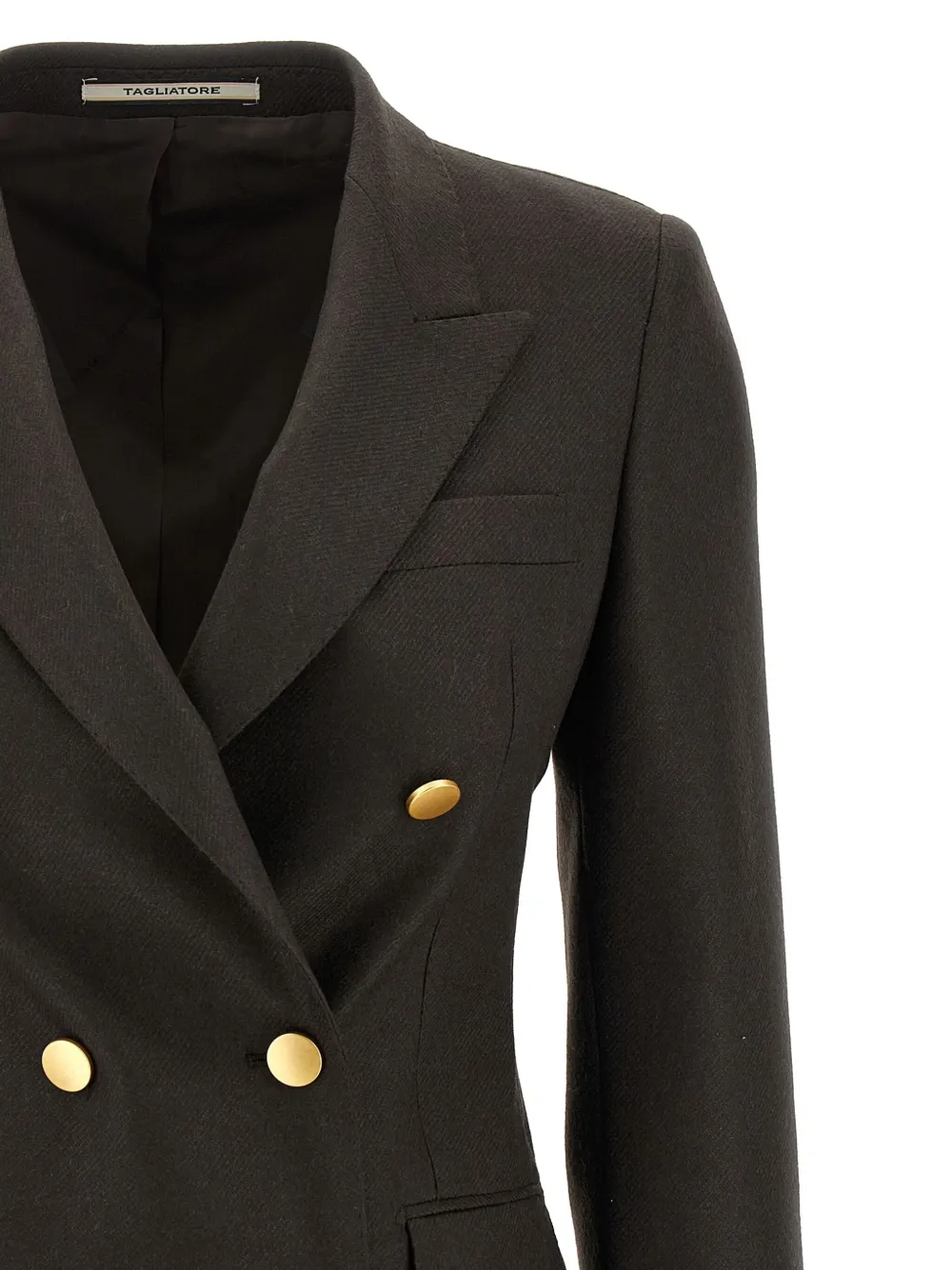 Tagliatore Blazer met dubbele rij knopen Bruin