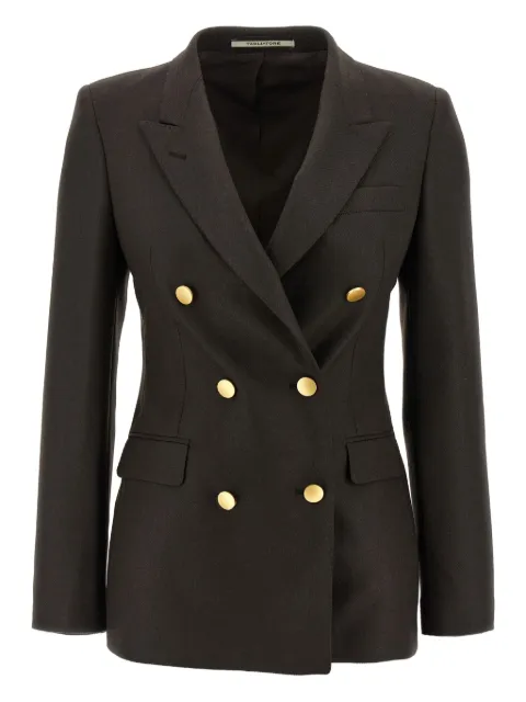Tagliatore double-breasted peak lapel blazer