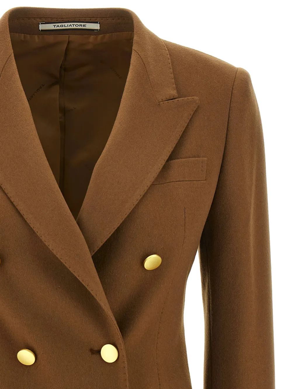 Tagliatore Blazer met dubbele rij knopen Bruin