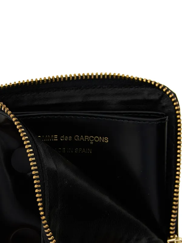 Comme Des Garçons Wallet polka-dot Embossed Wallet Black