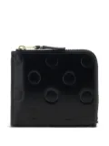 Comme Des Garçons Wallet polka-dot embossed wallet - Black