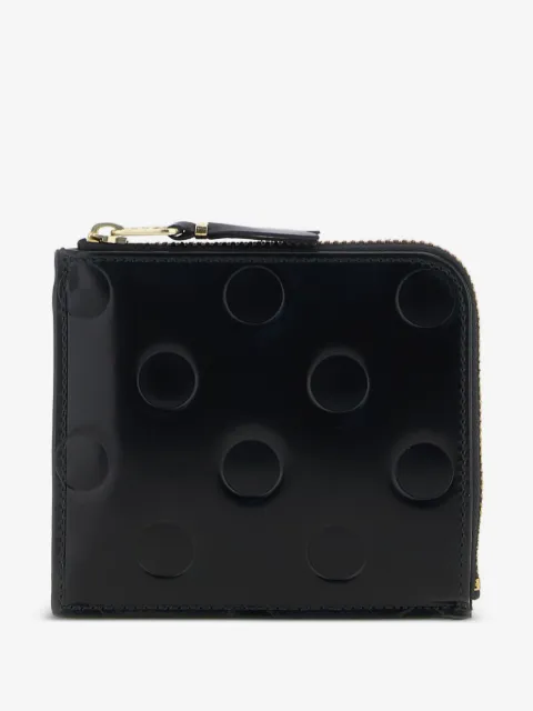 Comme Des Garçons Wallet polka-dot embossed wallet