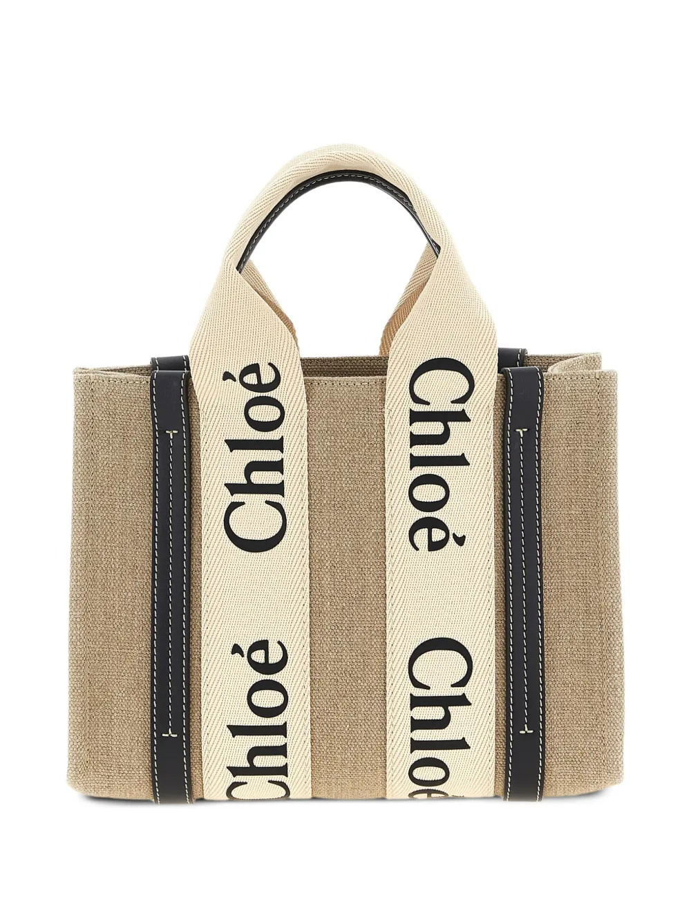 Chloé Woody logo-detailed tote bag