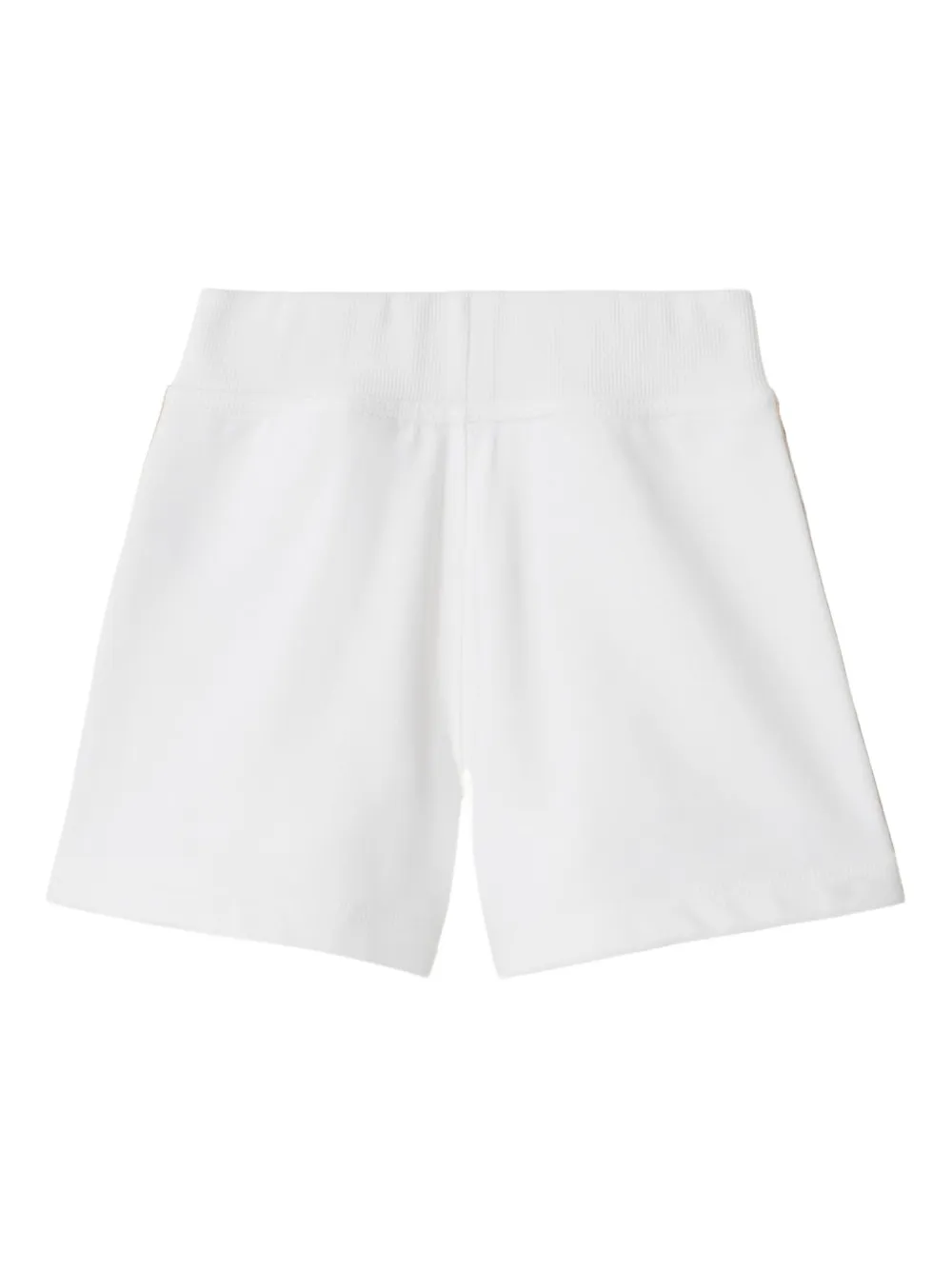 Burberry Kids check-trimmed loopback cotton shorts | Girls Casual Shorts | Image 2
