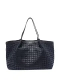 Serapian Secret large leather tote bag - Blue