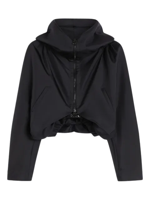 Sportmax hooded silk jacket