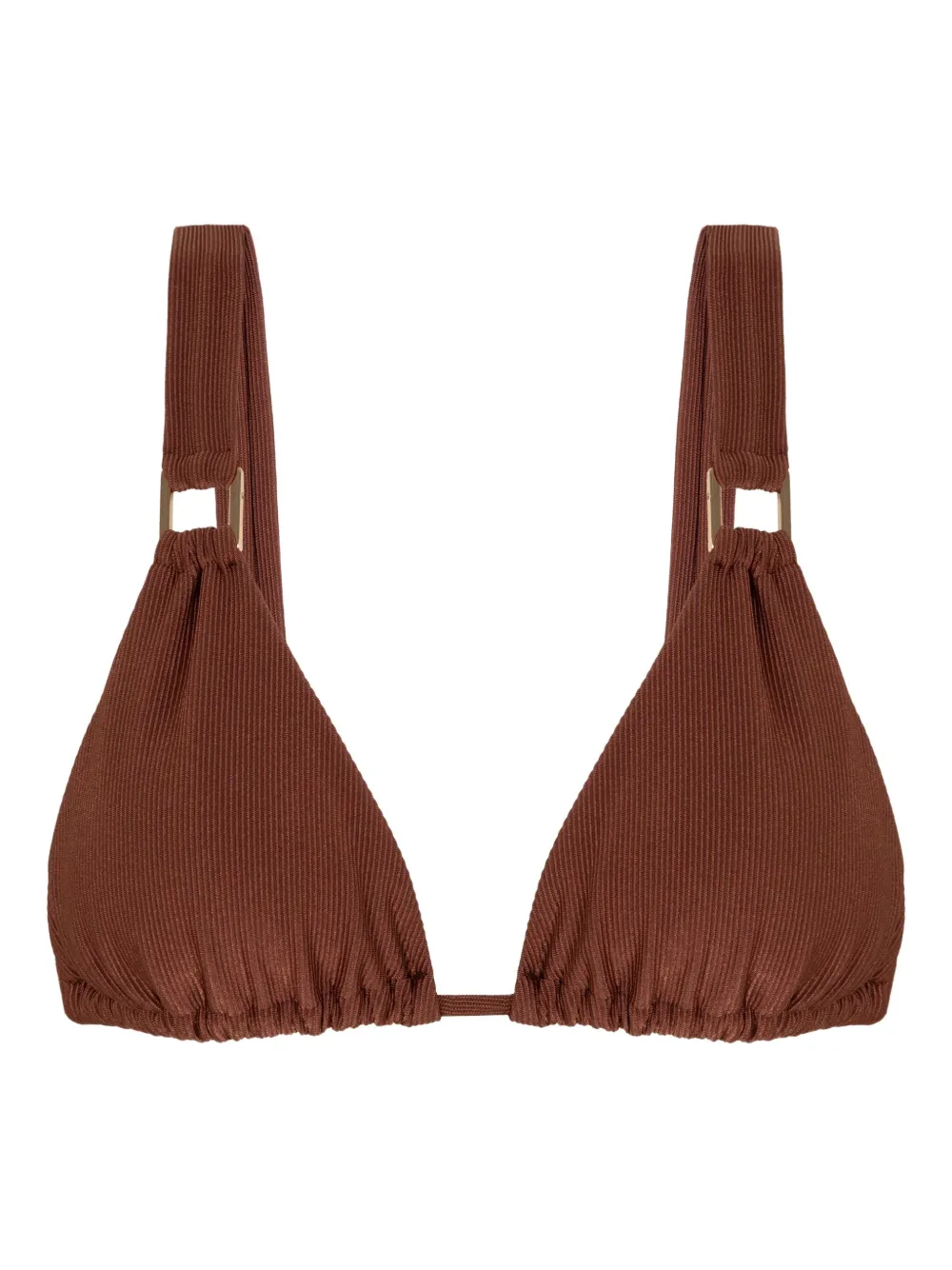 Lenny Niemeyer Top bikini Lenco a coste - 254/MARROM CAPUCCINO