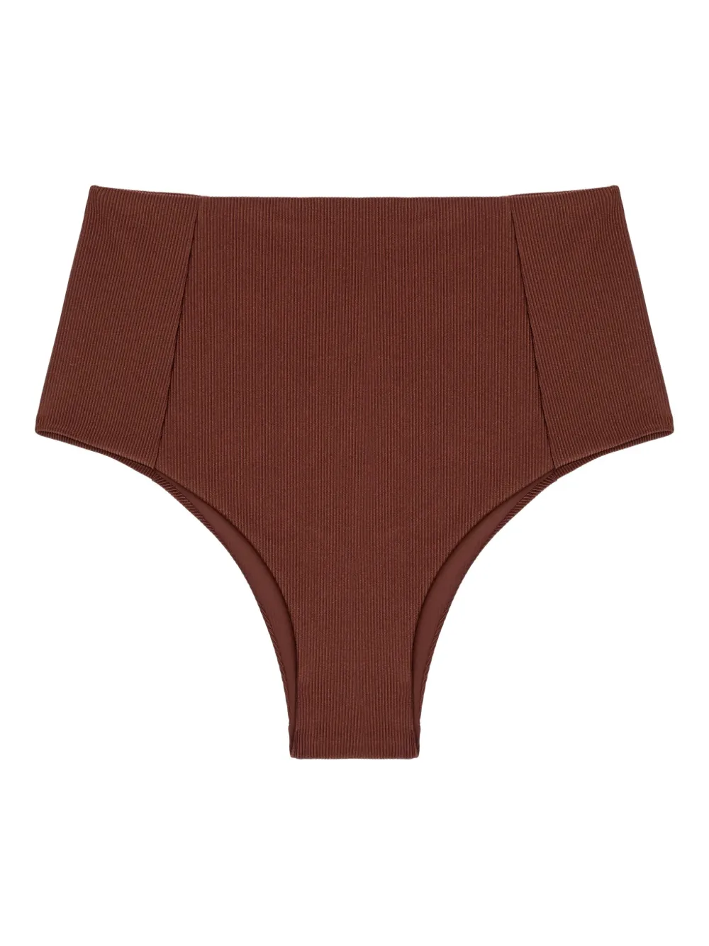 Lenny Niemeyer Slip bikini a vita alta - Marrone