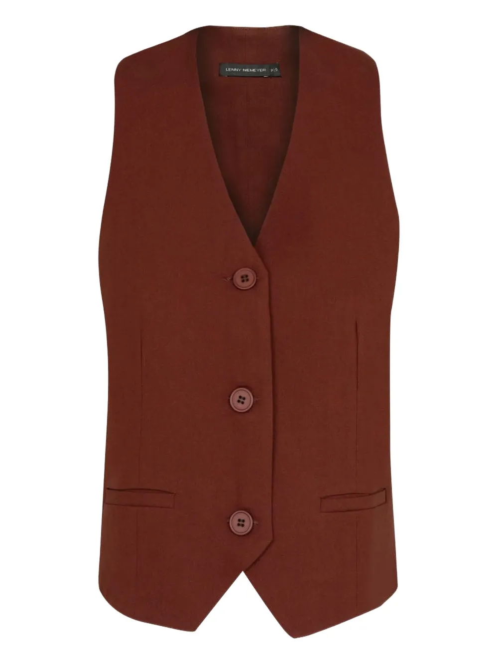 Lenny Niemeyer Top mit Knopfverschluss - Braun