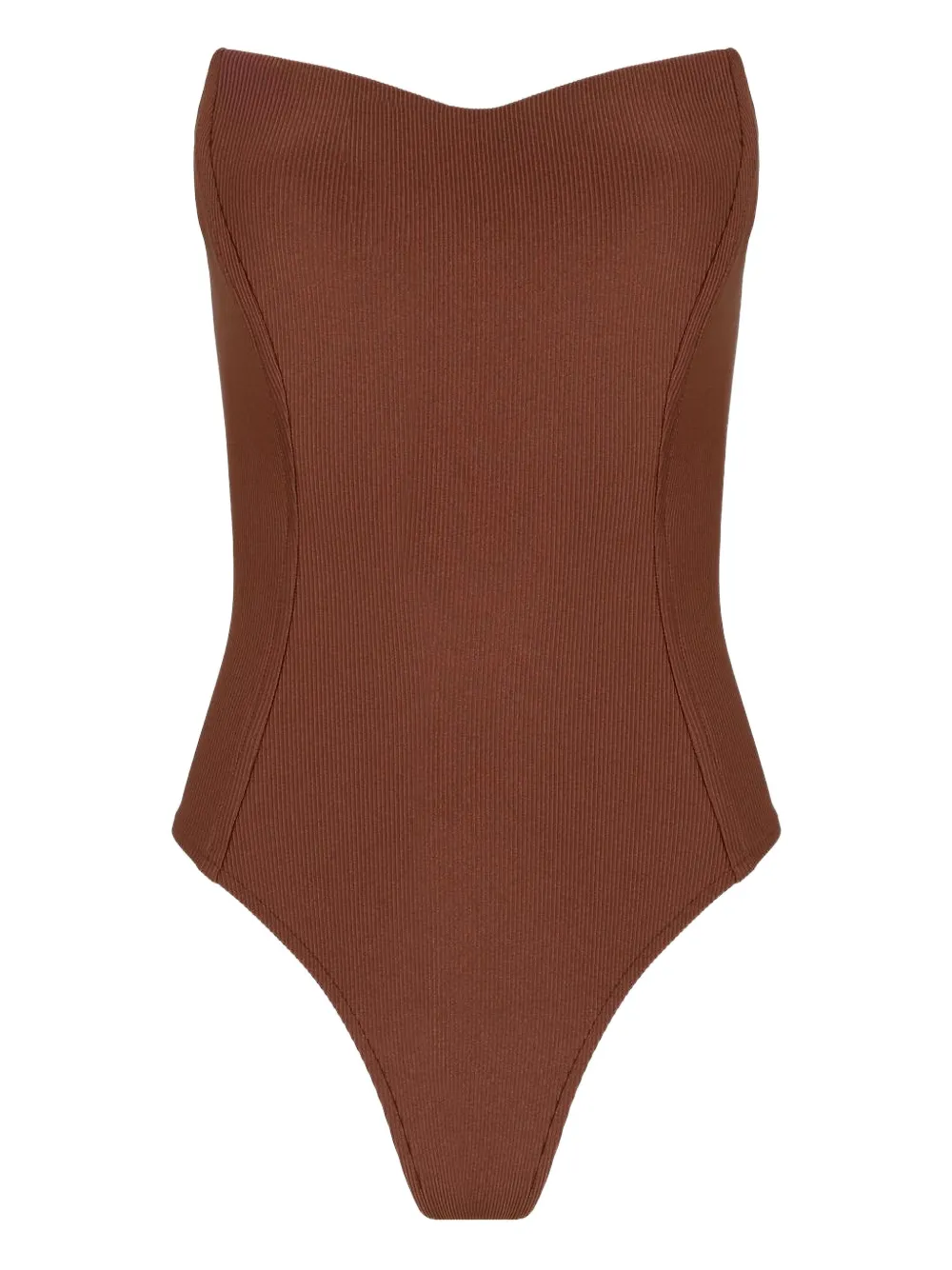 Lenny Niemeyer Costume intero a coste - Marrone