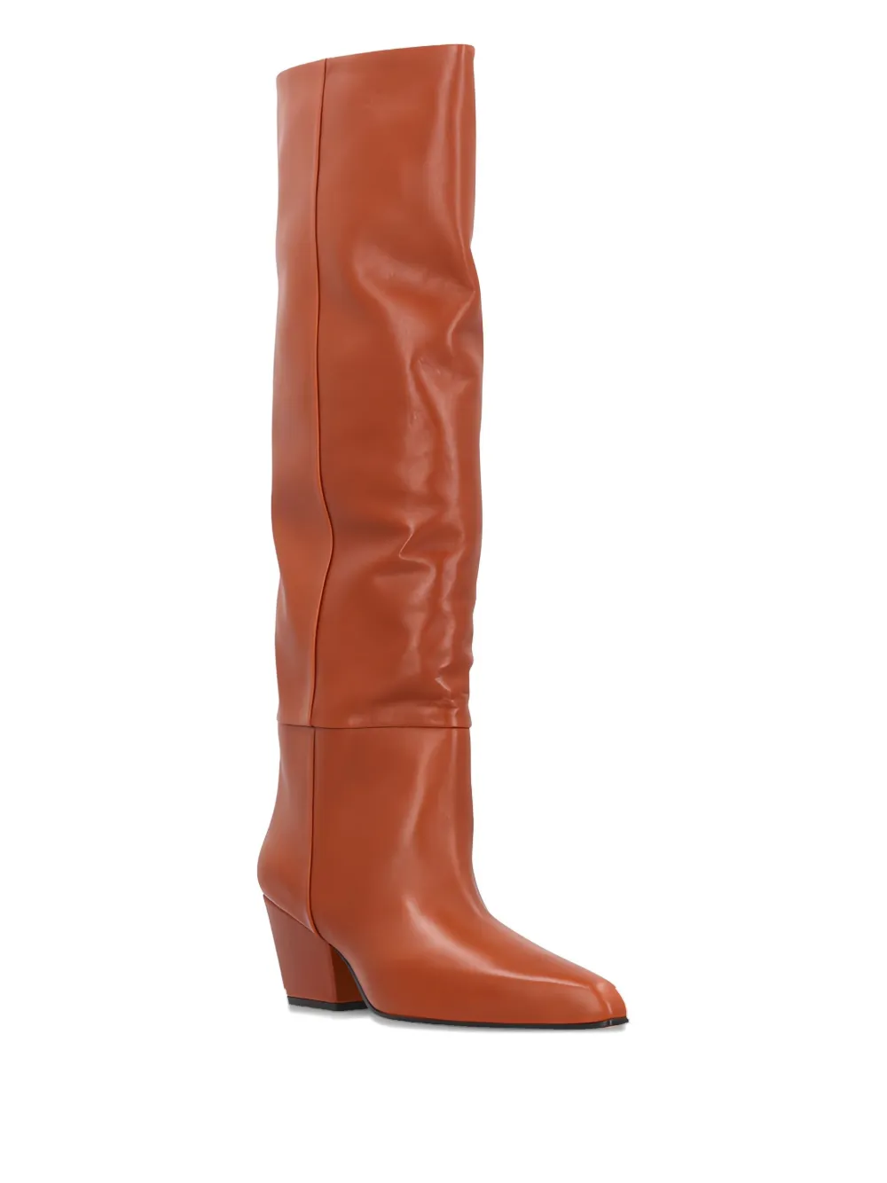 Paris Texas 60mm Jane leather knee-high boots Brown