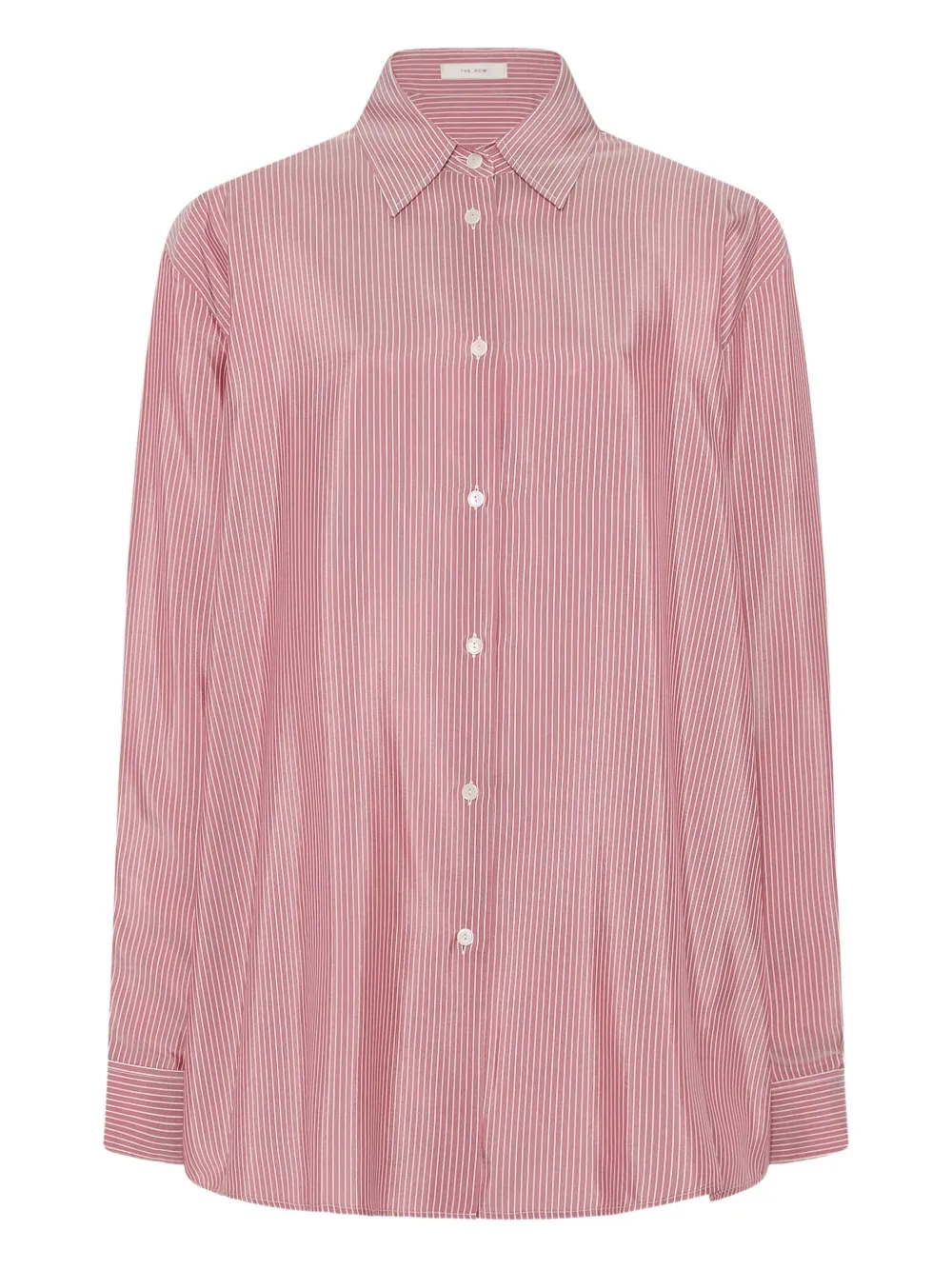 The Row Gestreept blouse Rood