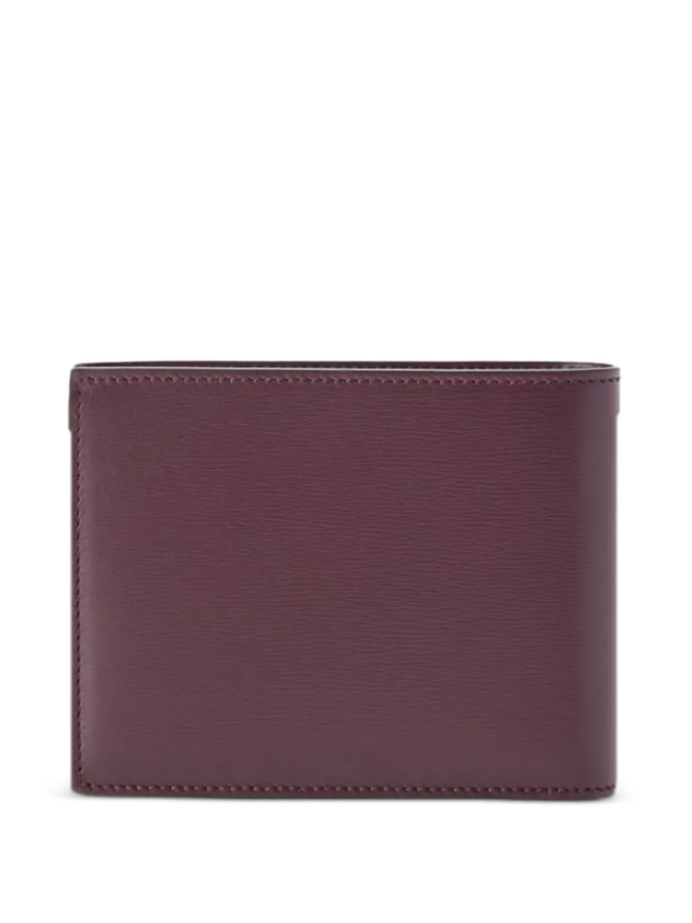 Ferragamo calfskin-leather bi-fold wallet Rood