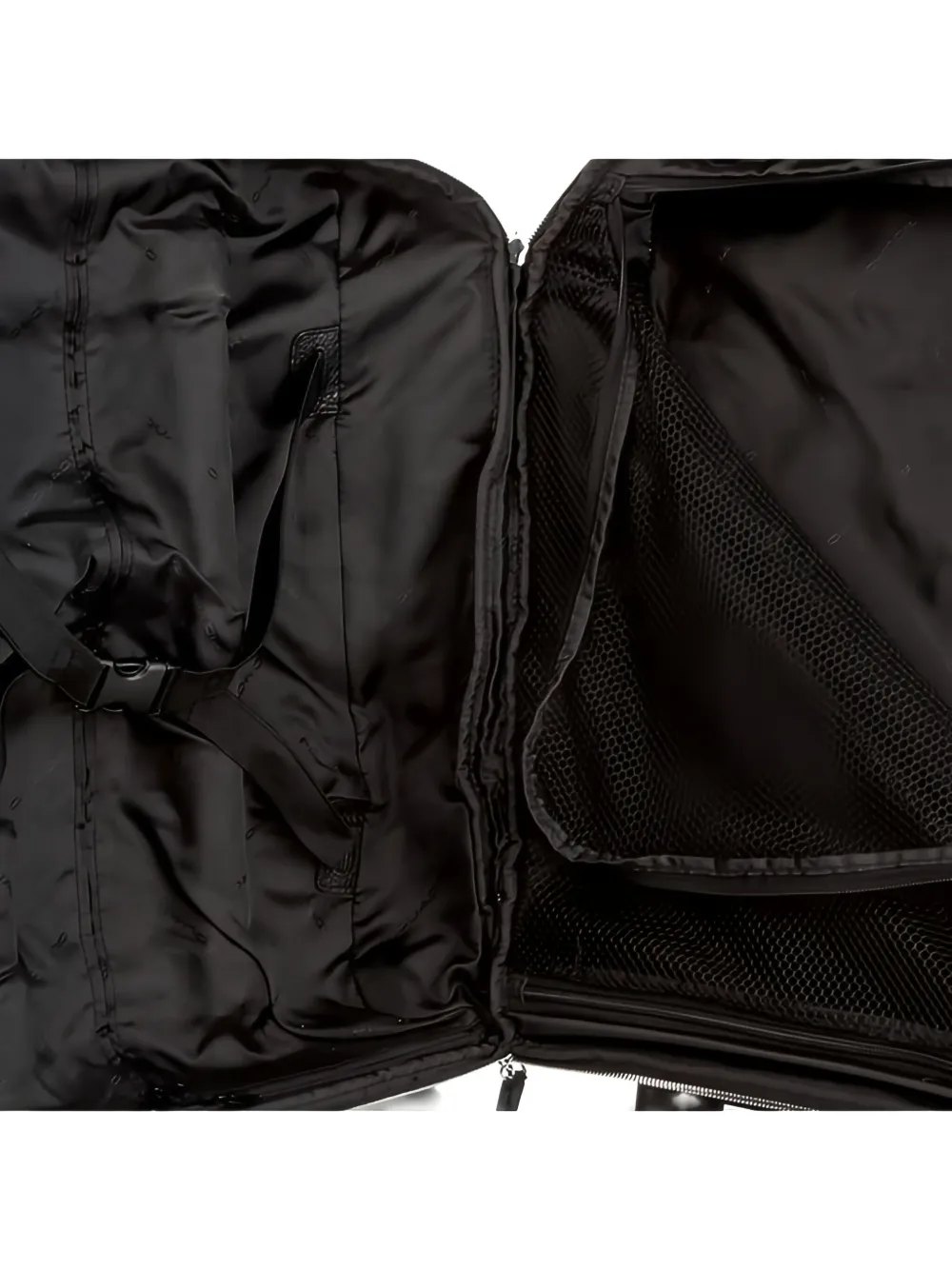 Piquadro Zipped Cabin Trolley In Black