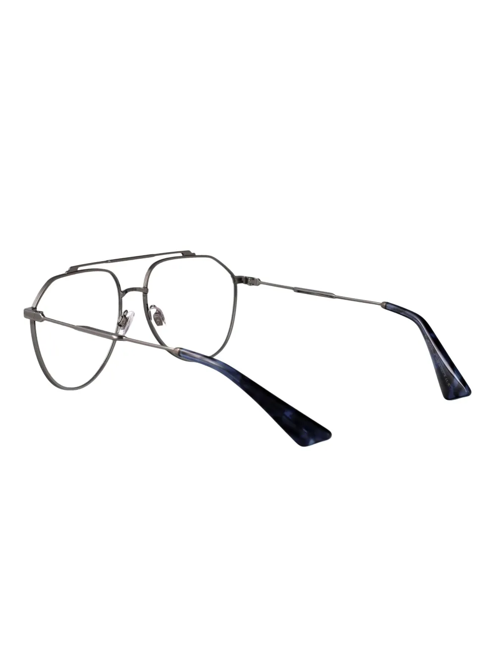 Dolce & Gabbana Eyewear Bril met piloten montuur Grijs