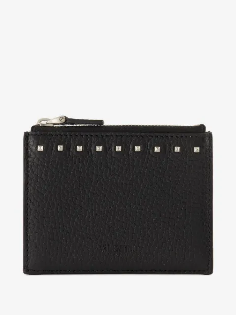 Valentino Garavani rockstud zip-around card holder