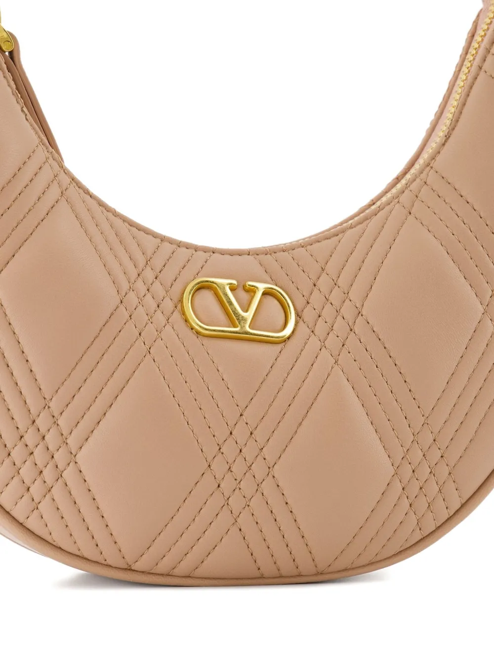 Valentino Garavani Le Mini Sac quilted shoulder bag Beige