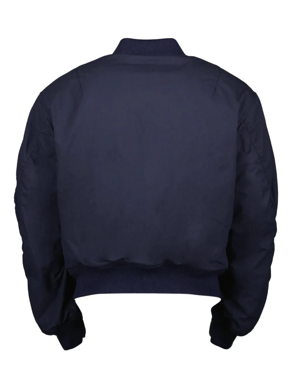 Givenchy logo-detail bomber jacket Blauw