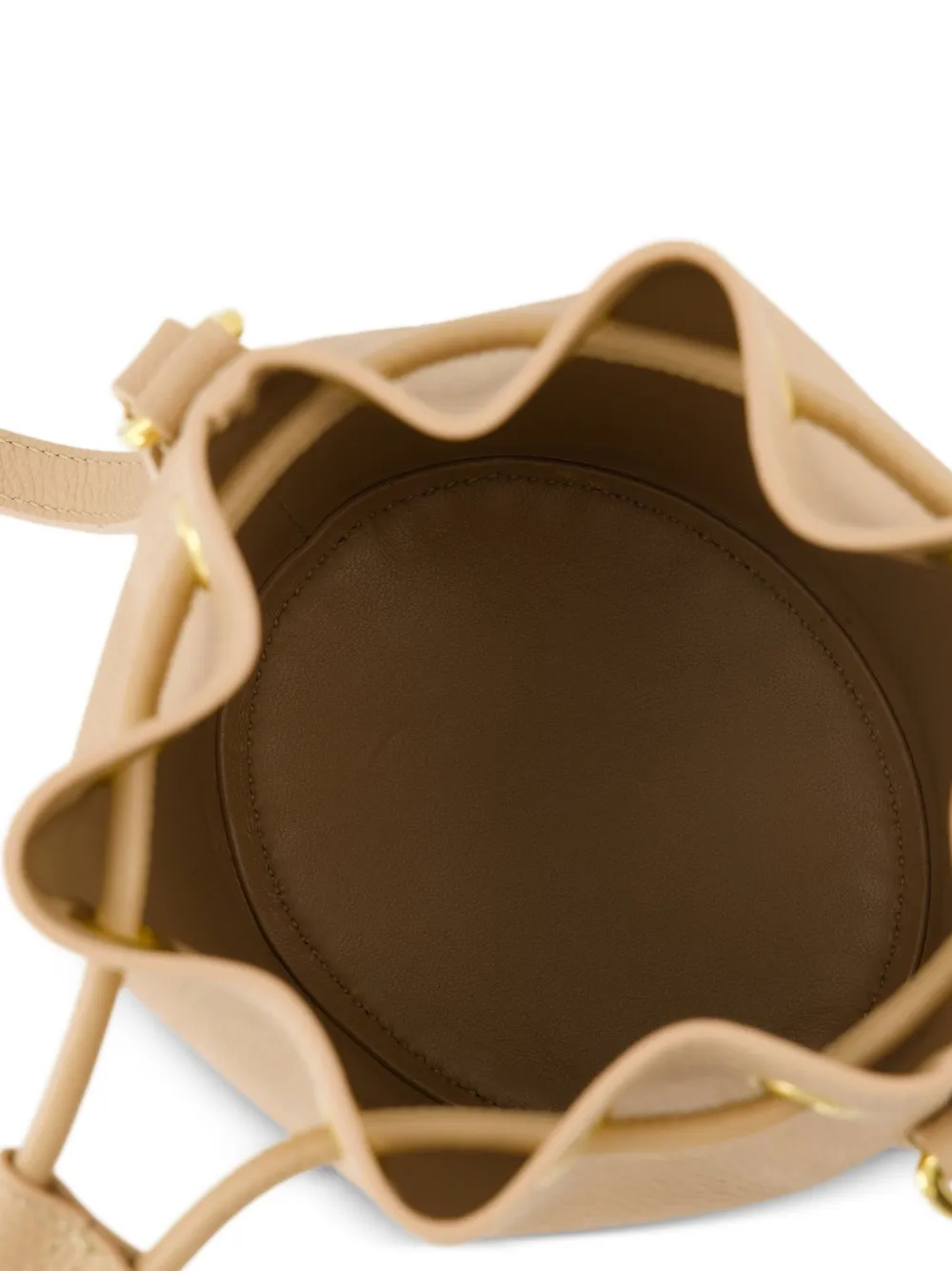 Valentino Garavani VLogo Signature bucket-tas met trekkoord Beige