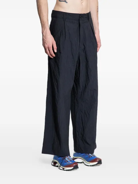 KUON pleated wide trousers