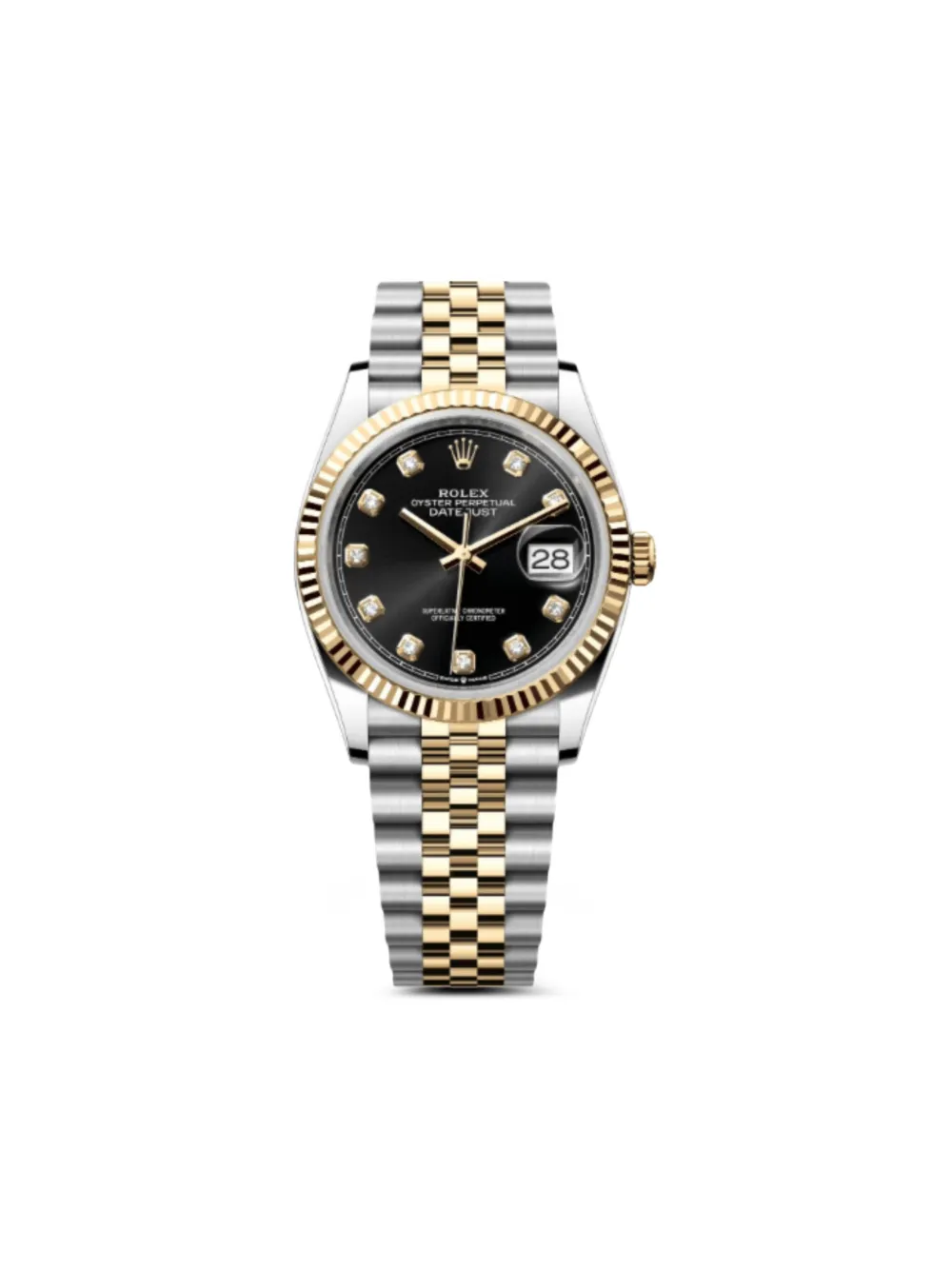 Rolex 2024 Datejust Jubilee 36mm - ブラック Rolex 2024 Datejust Jubilee 36mm - ブラック