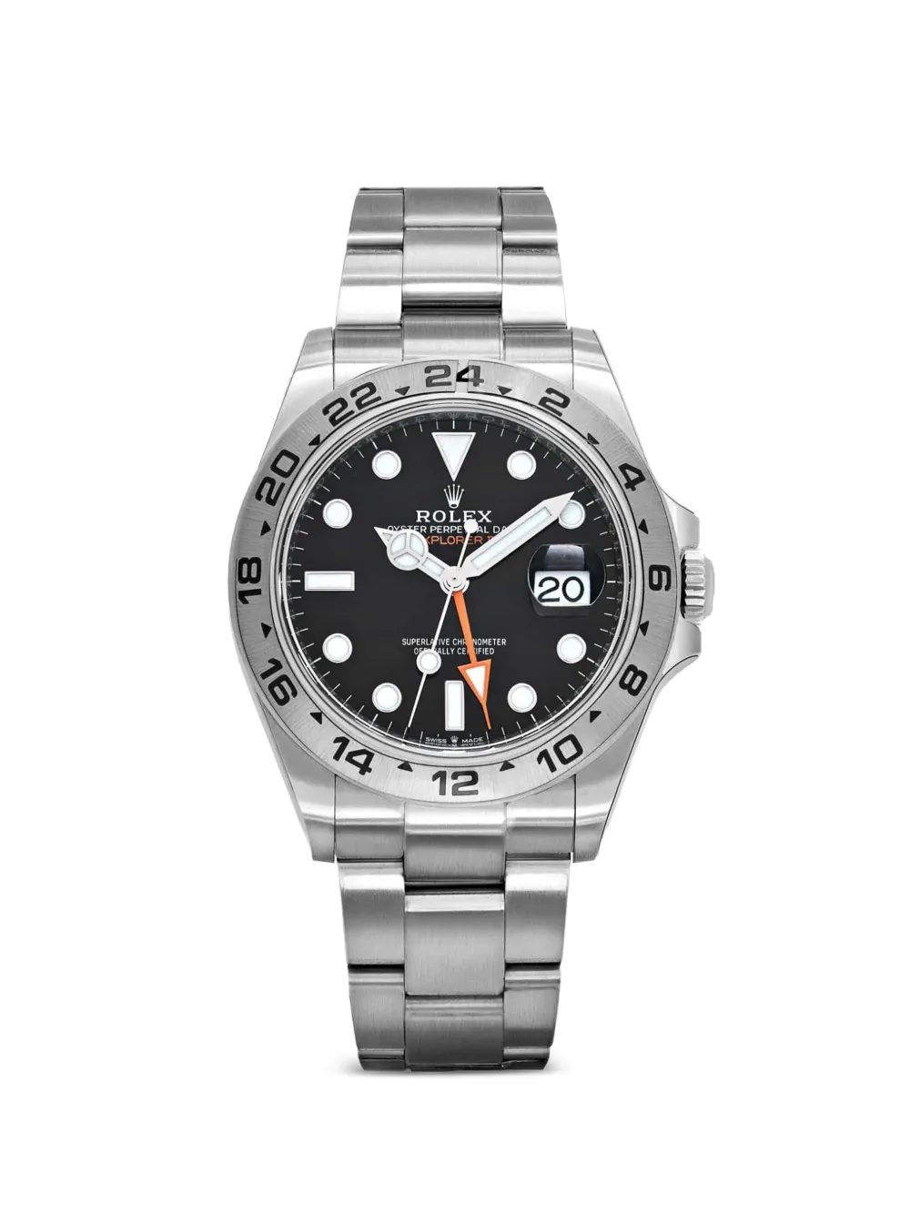 Rolex Explorer II 40mm - ブラック Rolex Explorer II 40mm - ブラック