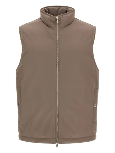 Brunello Cucinelli 绗缝高领马甲