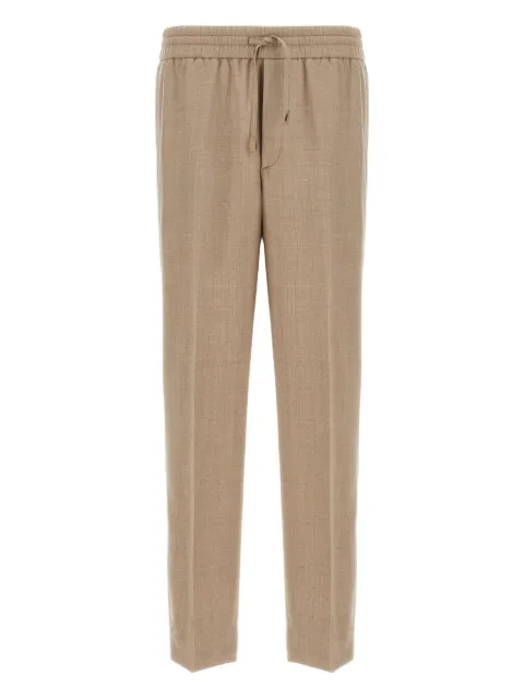 Brioni pantalones con cordones en la pretina
