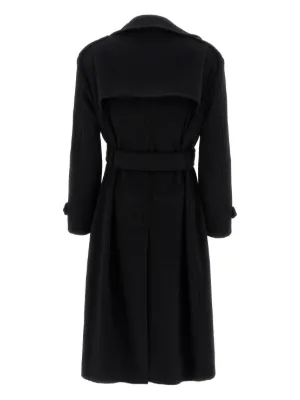 トレンチコート TAGLIATORE Women Trench Coats JOLE350001N5051 Black Tagliatore Trench-Coat - Jole - Noir - Femme | JOLE350001N5051