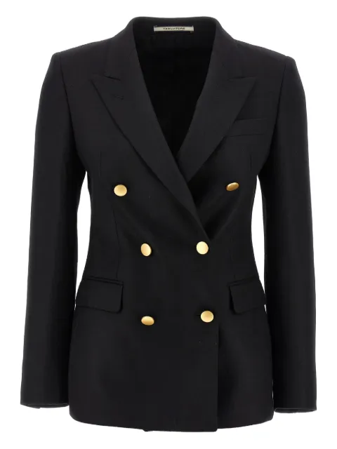Tagliatore double-breasted peak-lapel blazer