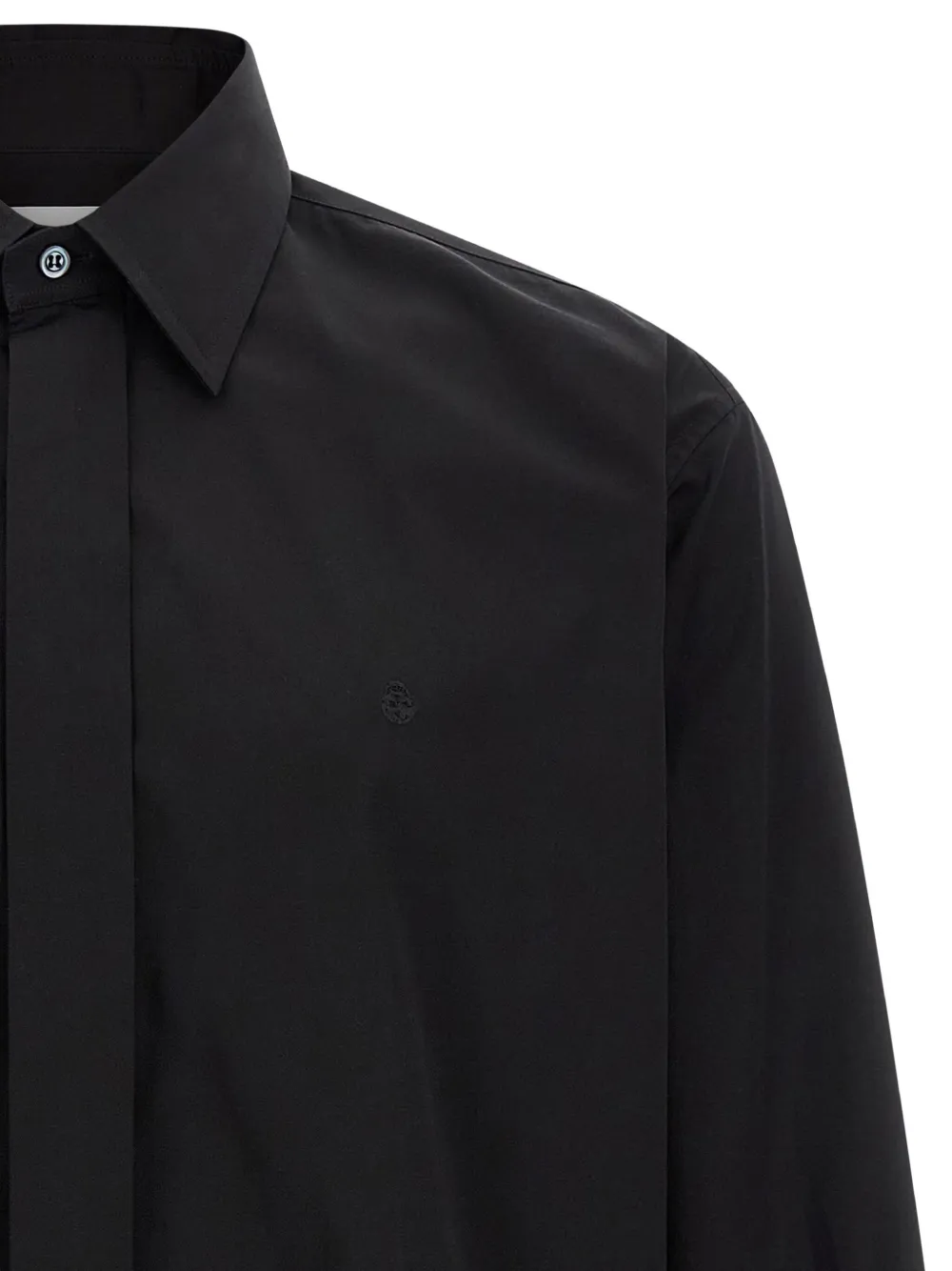 Alexander McQueen Overhemd met lange mouwen Zwart
