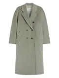 Max Mara Puffer double-breasted buttoned coat - Green