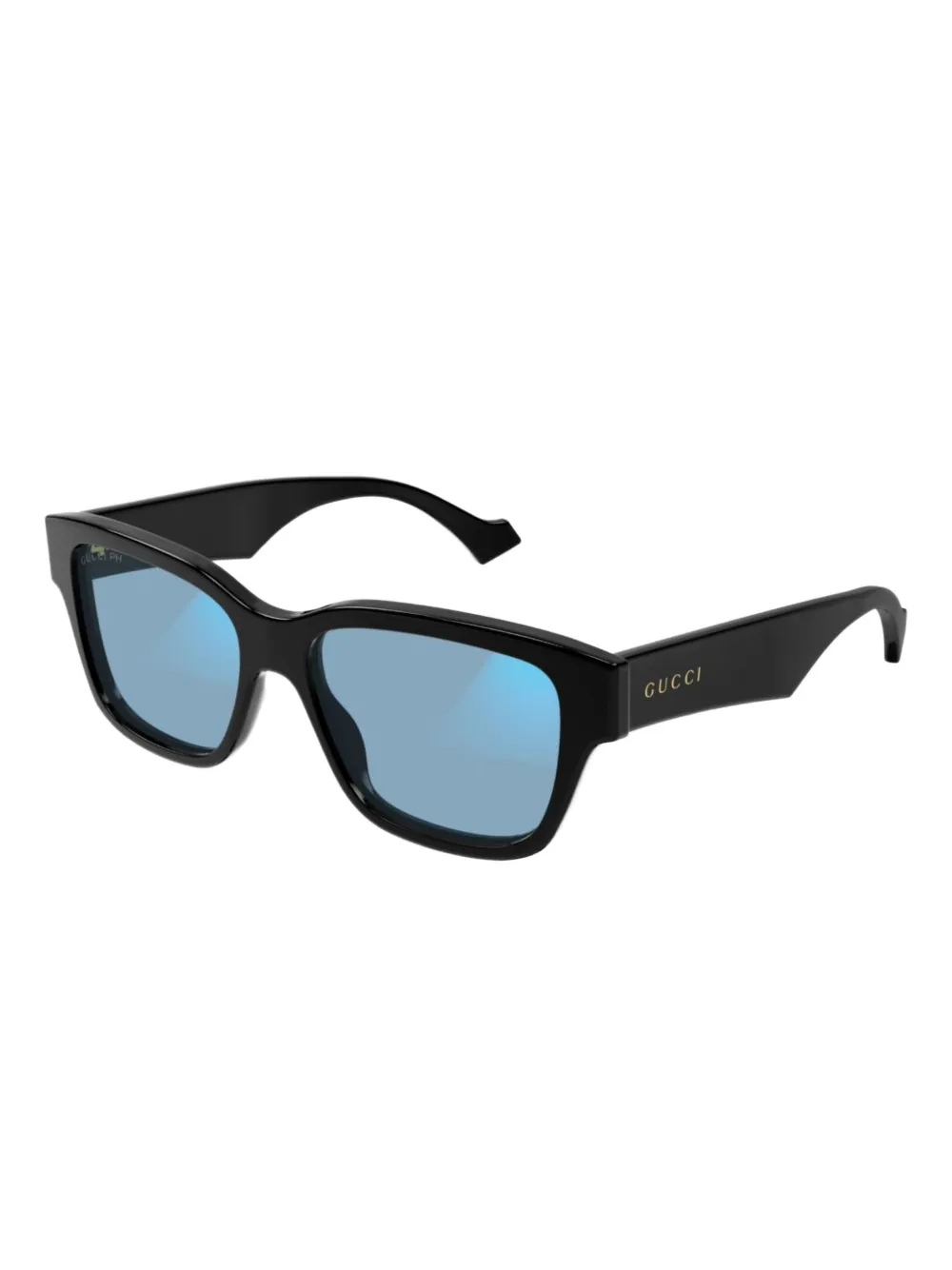 Gucci Eyewear GG1428S zonnebril met vierkant montuur Zwart