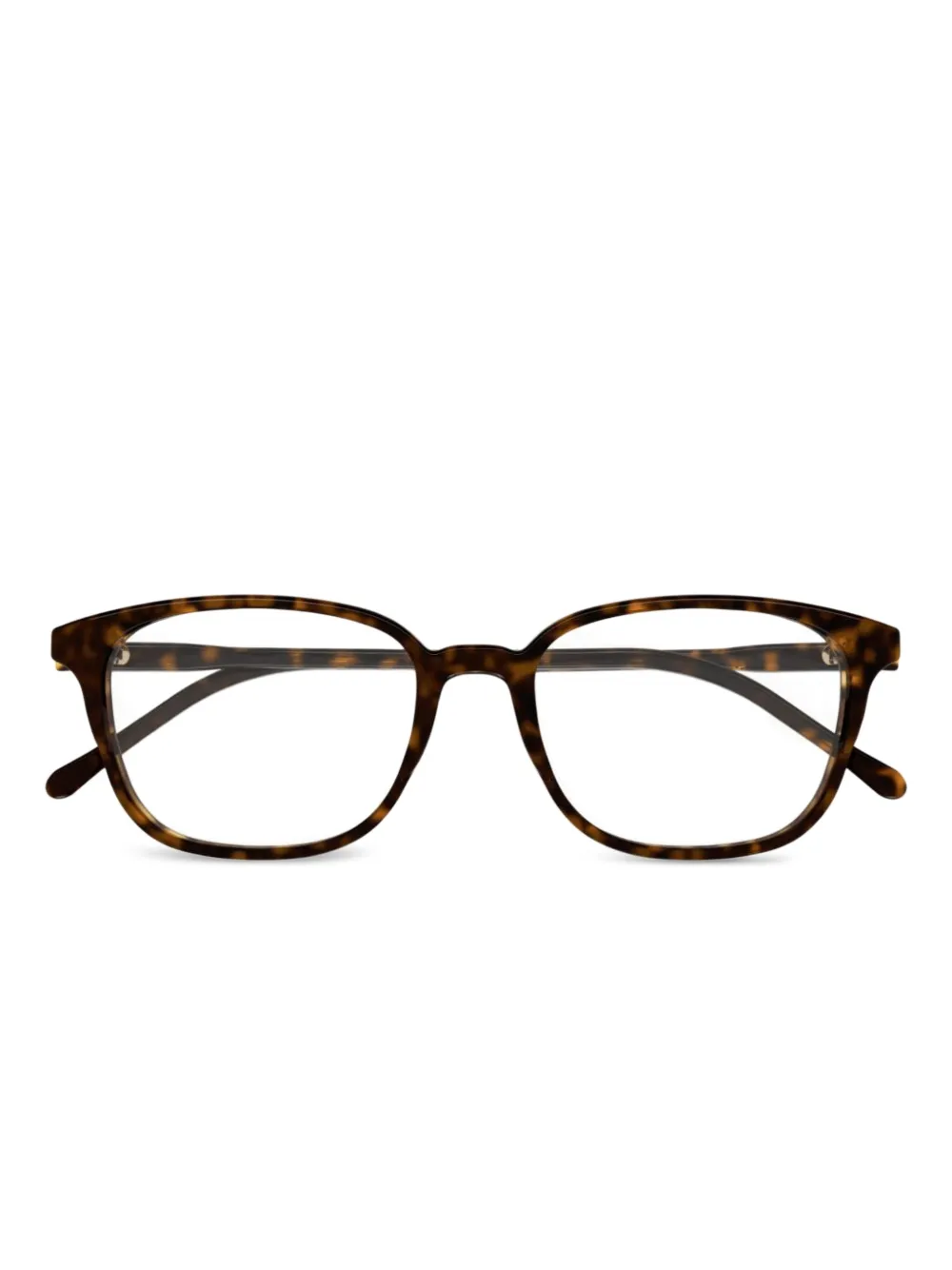 Gucci Eyewear GG1213O tortoiseshell square glasses Bruin