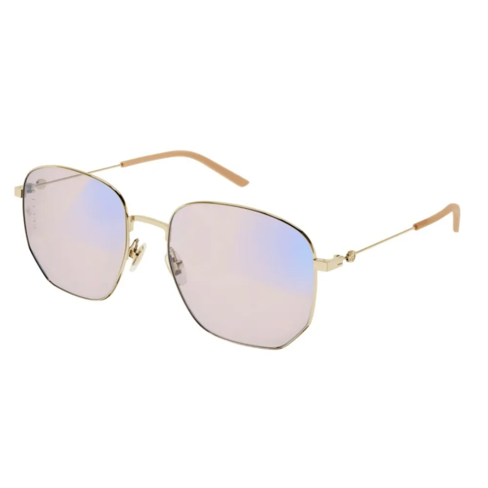 Gucci Eyewear geometric-frame sunglasses Goud