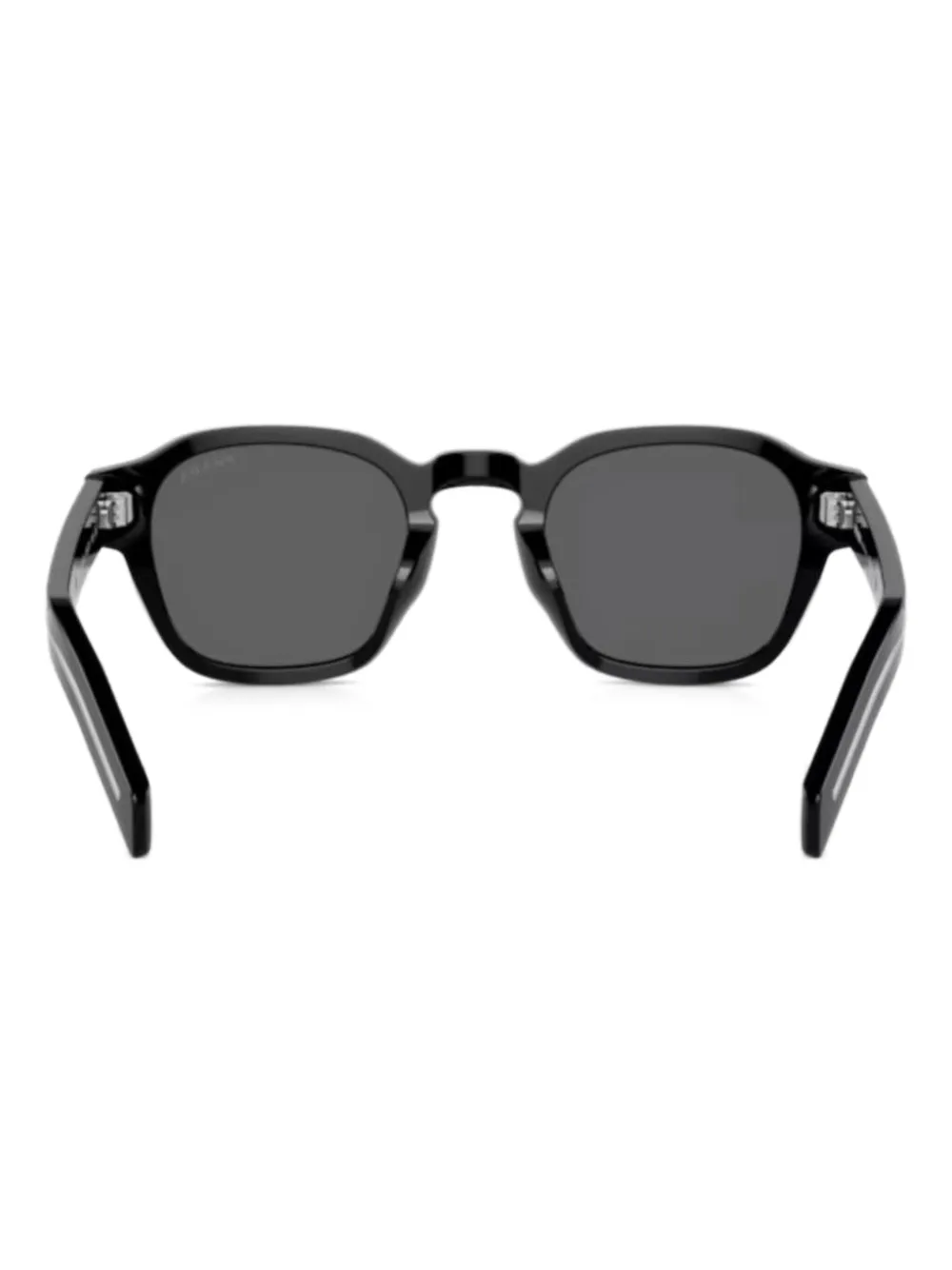 Prada Eyewear Zonnebril met vierkant montuur Zwart