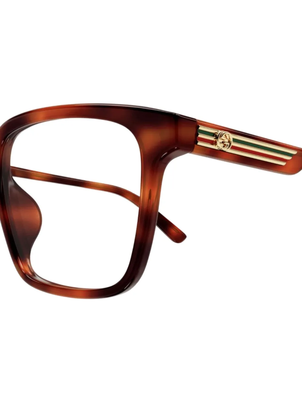 Gucci Eyewear Bril met vierkant montuur Bruin