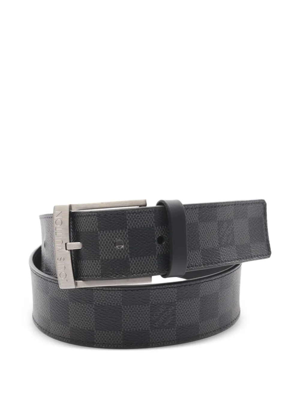 Louis Vuitton Pre-Owned 2021 ダミエ グラフィット ベルト - ブラック Louis Vuitton Pre-Owned 2021 ダミエ グラフィット ベルト - ブラック