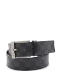Louis Vuitton Pre-Owned 2021 Damier Graphite belt - Black