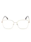 CHANEL Pre-Owned 1986-1988 square-frame glasses - Gold