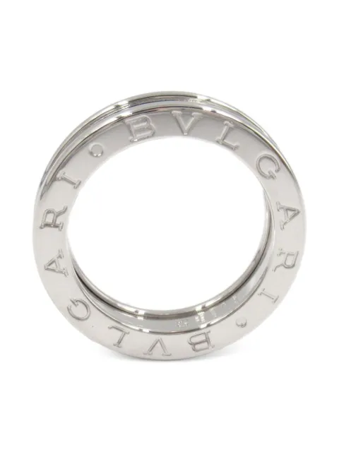 Bvlgari Pre-Owned 2010s 18K white gold B zero one ring